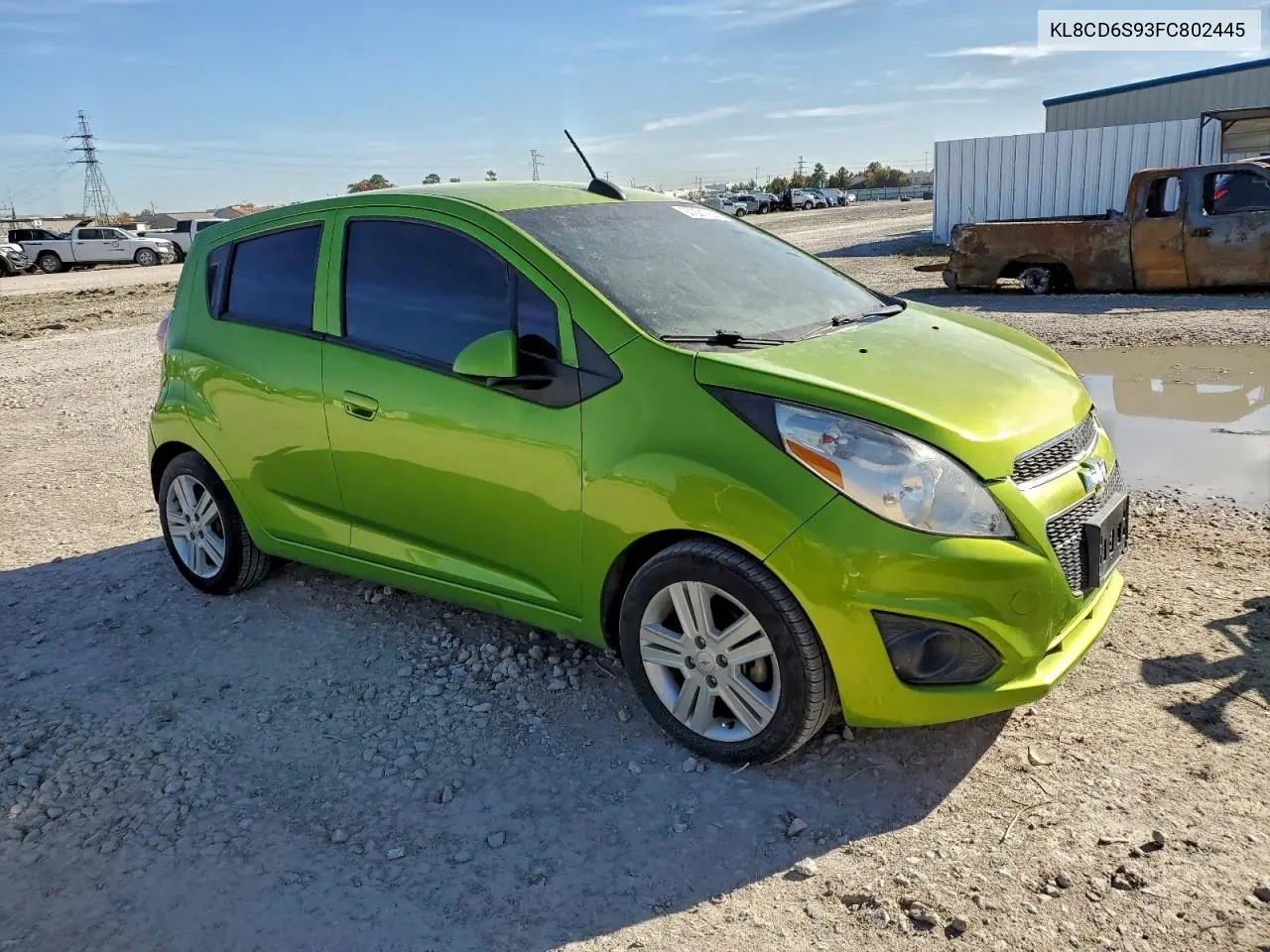 KL8CD6S93FC802445 2015 Chevrolet Spark 1Lt
