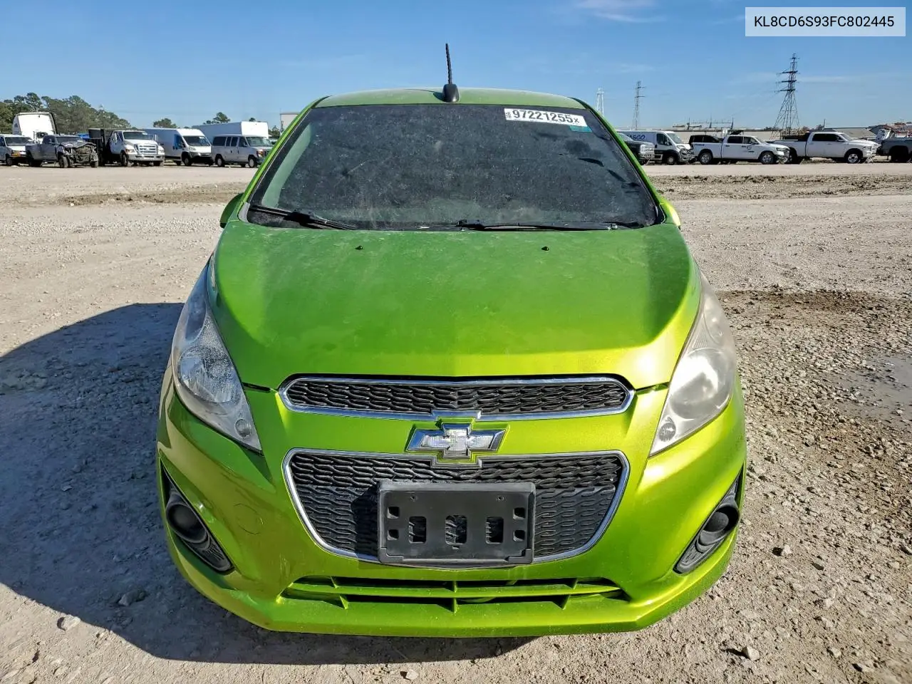 KL8CD6S93FC802445 2015 Chevrolet Spark 1Lt