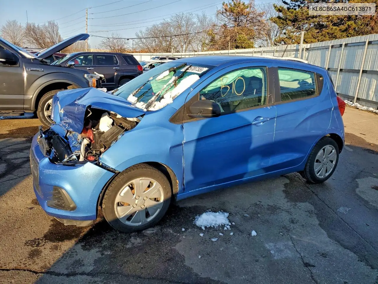 KL8CB6SA4GC613871 2016 Chevrolet Spark Ls