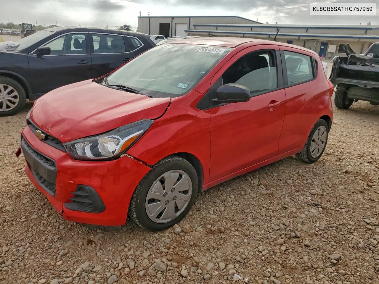 KL8CB6SA1HC757959 2017 Chevrolet Spark Ls