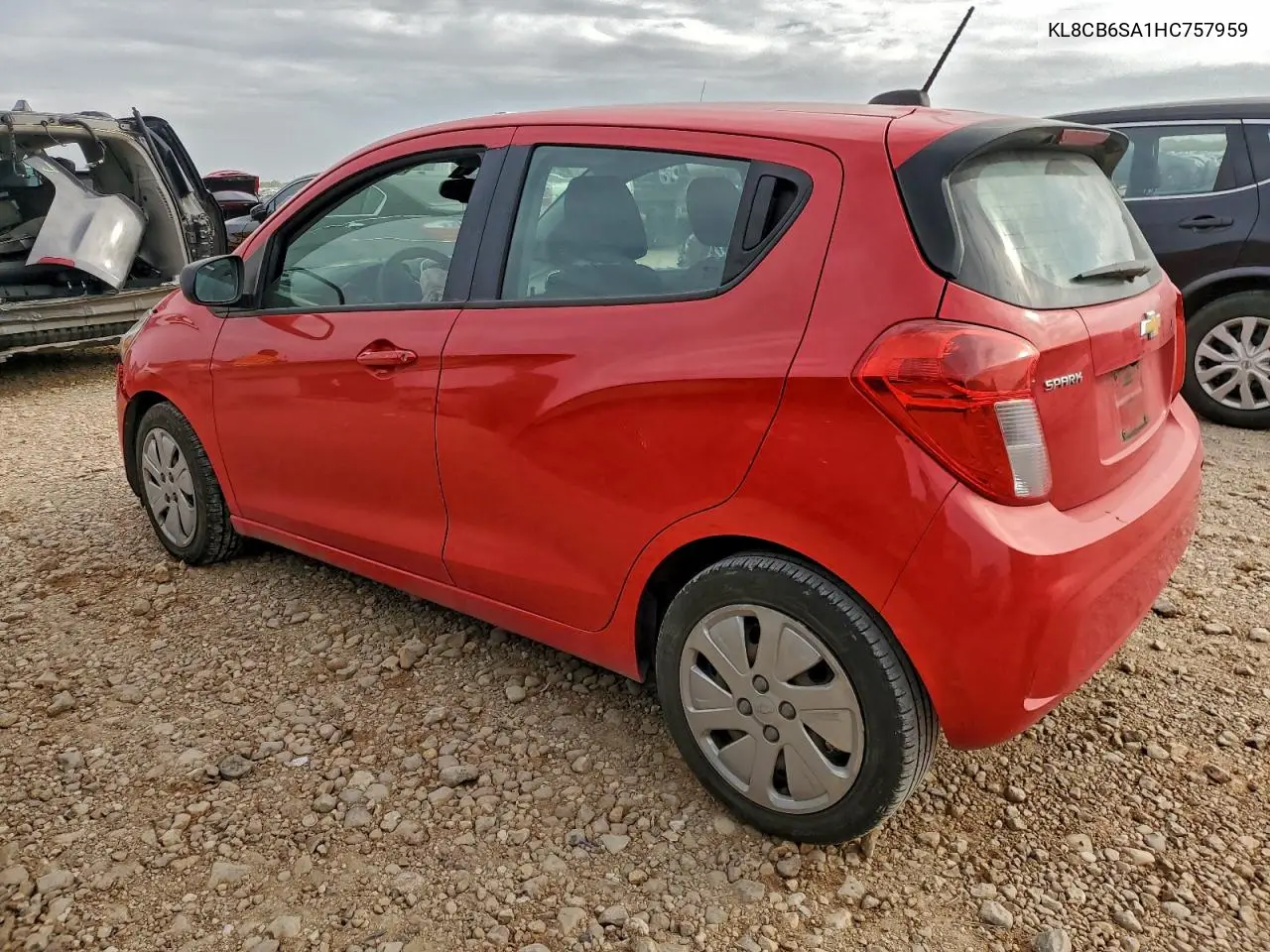 KL8CB6SA1HC757959 2017 Chevrolet Spark Ls