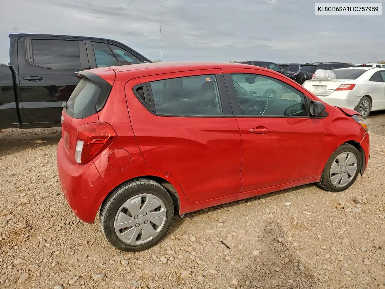 KL8CB6SA1HC757959 2017 Chevrolet Spark Ls