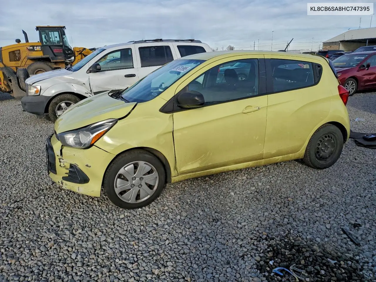 KL8CB6SA8HC747395 2017 Chevrolet Spark Ls