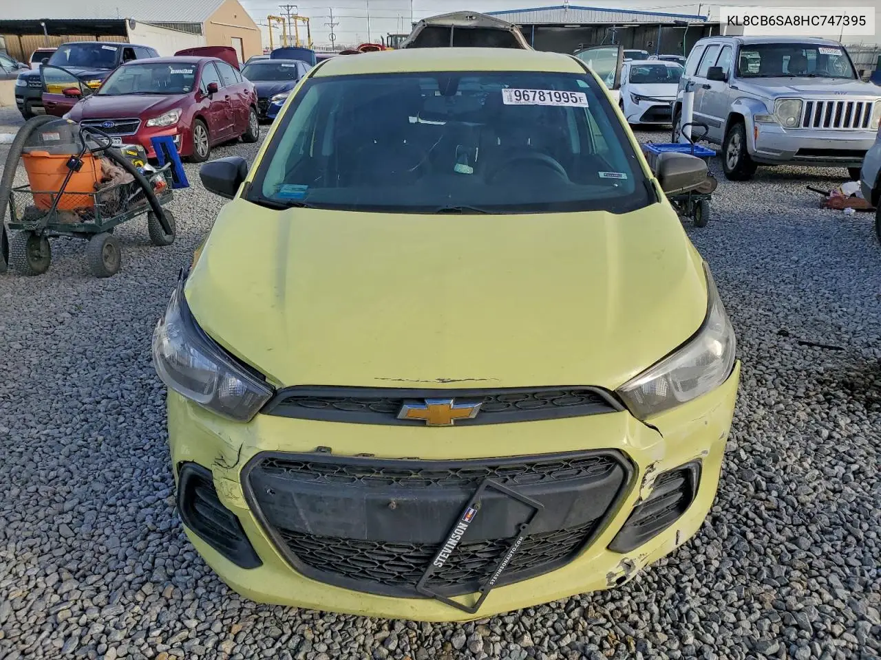 KL8CB6SA8HC747395 2017 Chevrolet Spark Ls