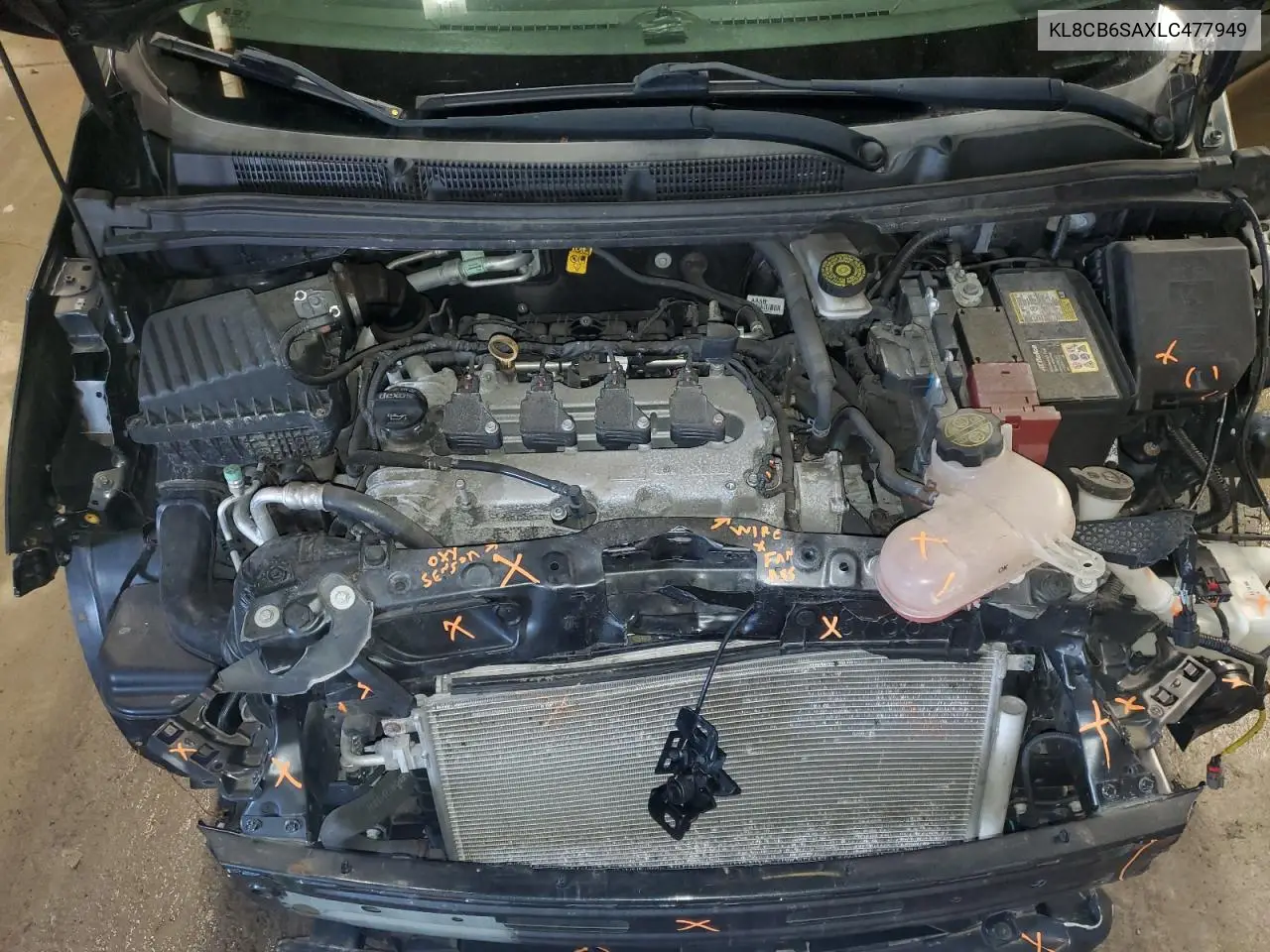 KL8CB6SAXLC477949 2020 Chevrolet Spark Ls