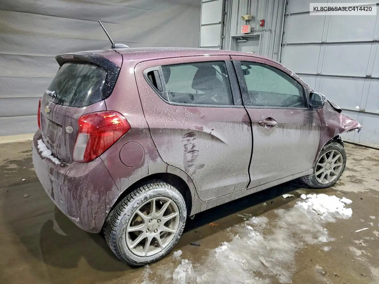 KL8CB6SA3LC414420 2020 Chevrolet Spark Ls