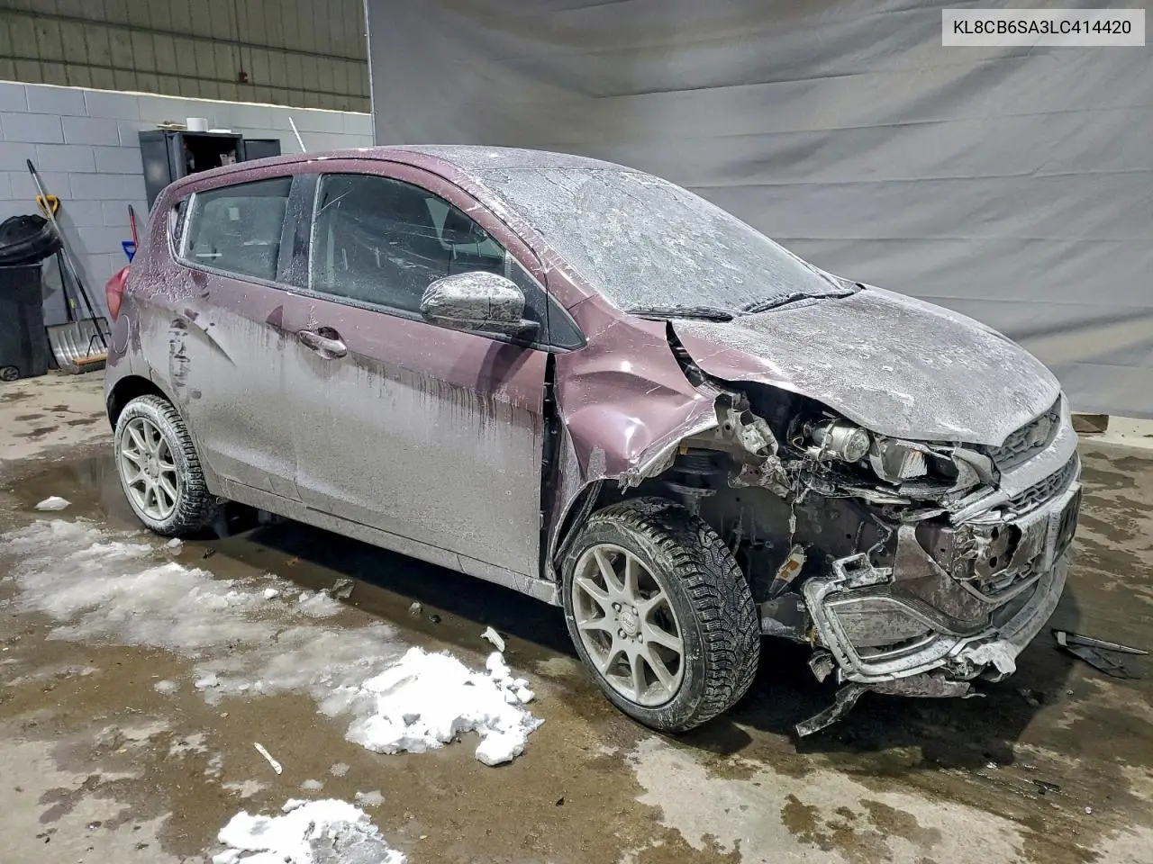 KL8CB6SA3LC414420 2020 Chevrolet Spark Ls