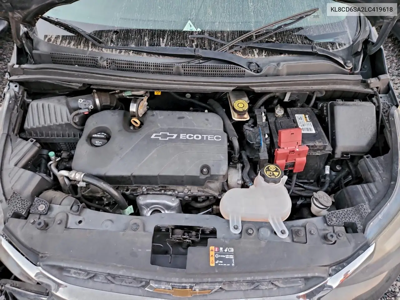 KL8CD6SA2LC419618 2020 Chevrolet Spark 1Lt