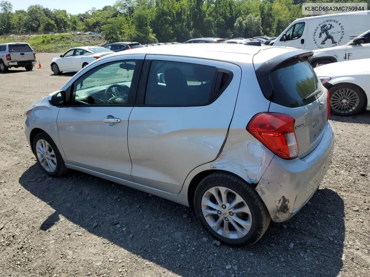 KL8CD6SA2MC750944 2021 Chevrolet Spark 1Lt