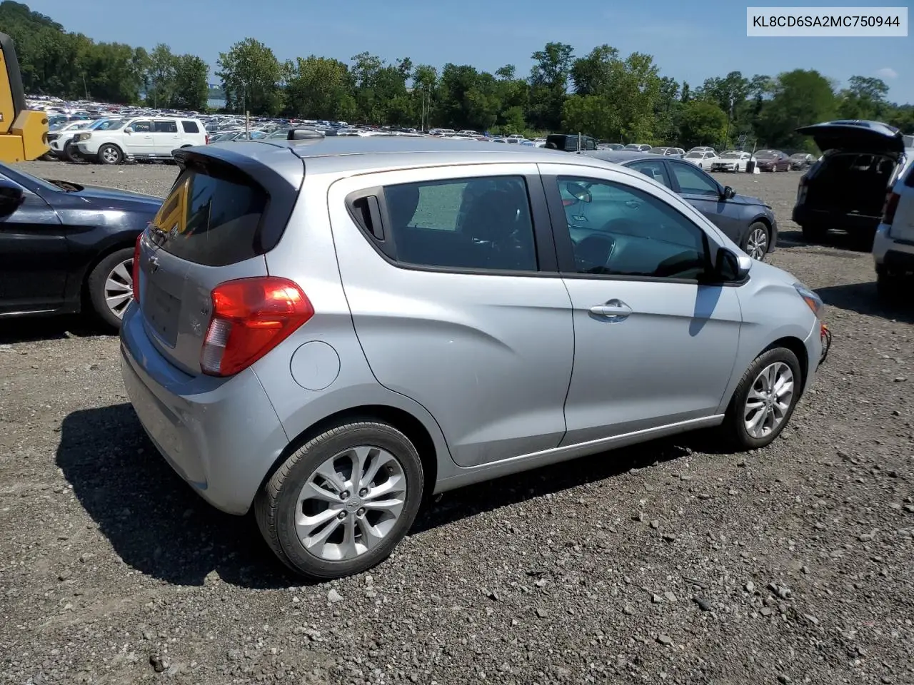 KL8CD6SA2MC750944 2021 Chevrolet Spark 1Lt
