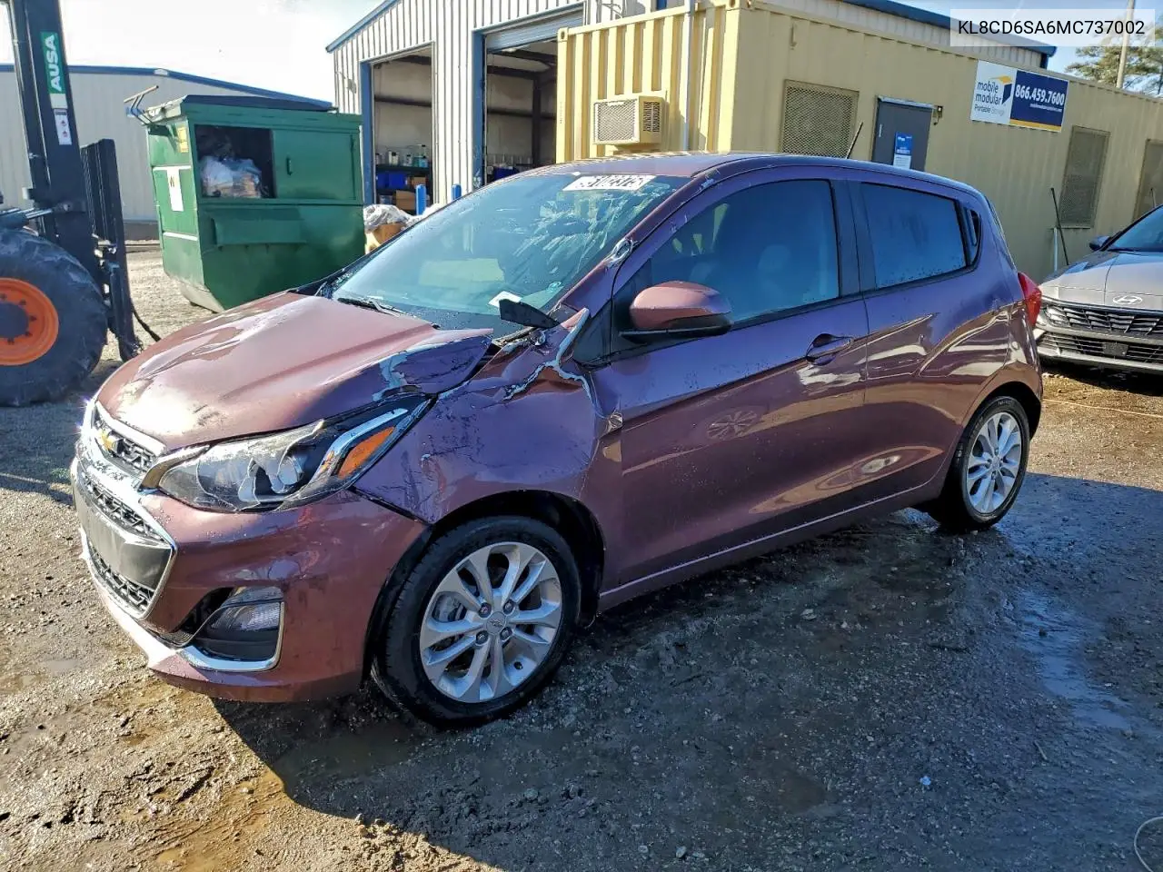 KL8CD6SA6MC737002 2021 Chevrolet Spark 1Lt