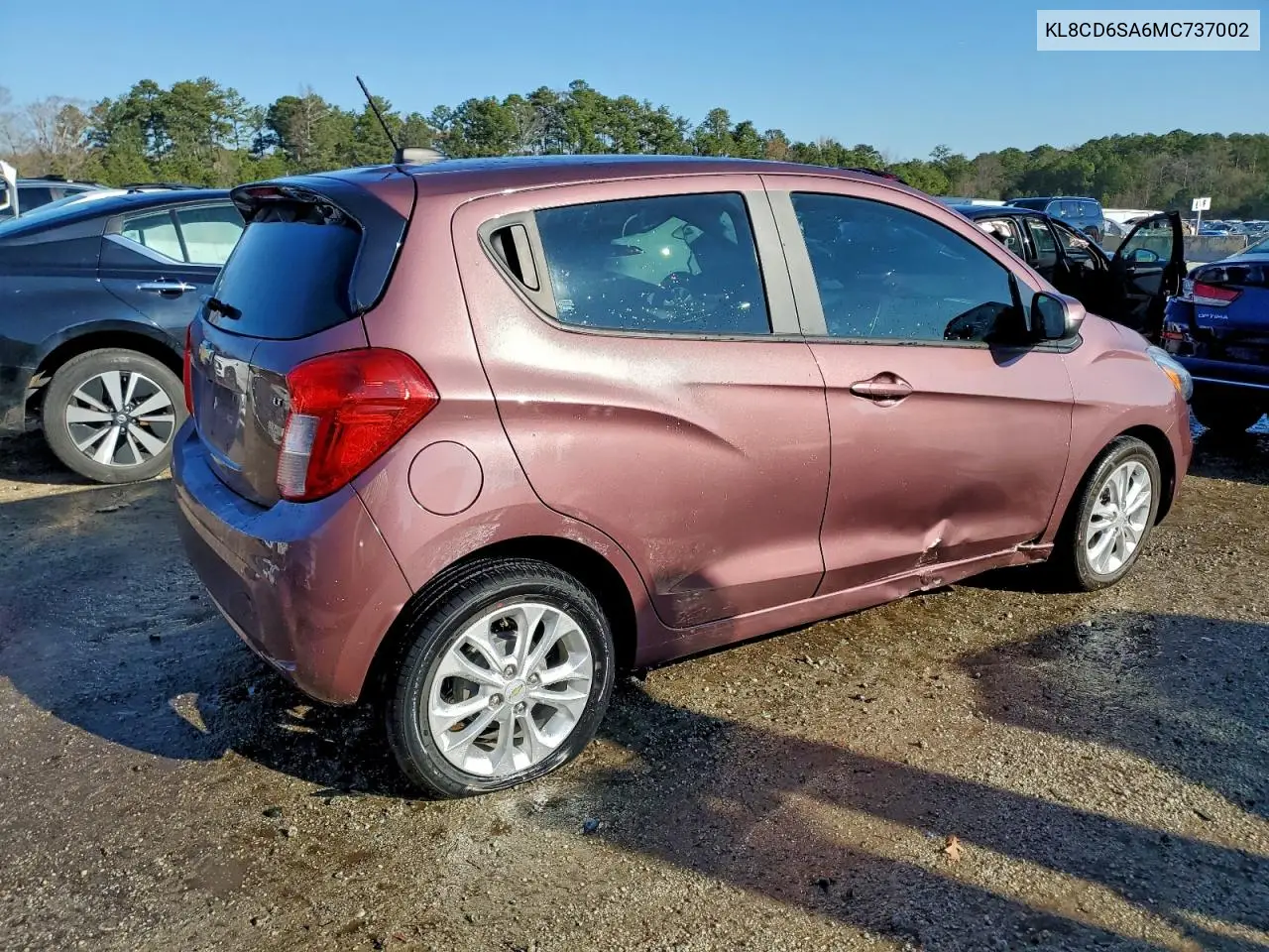 KL8CD6SA6MC737002 2021 Chevrolet Spark 1Lt