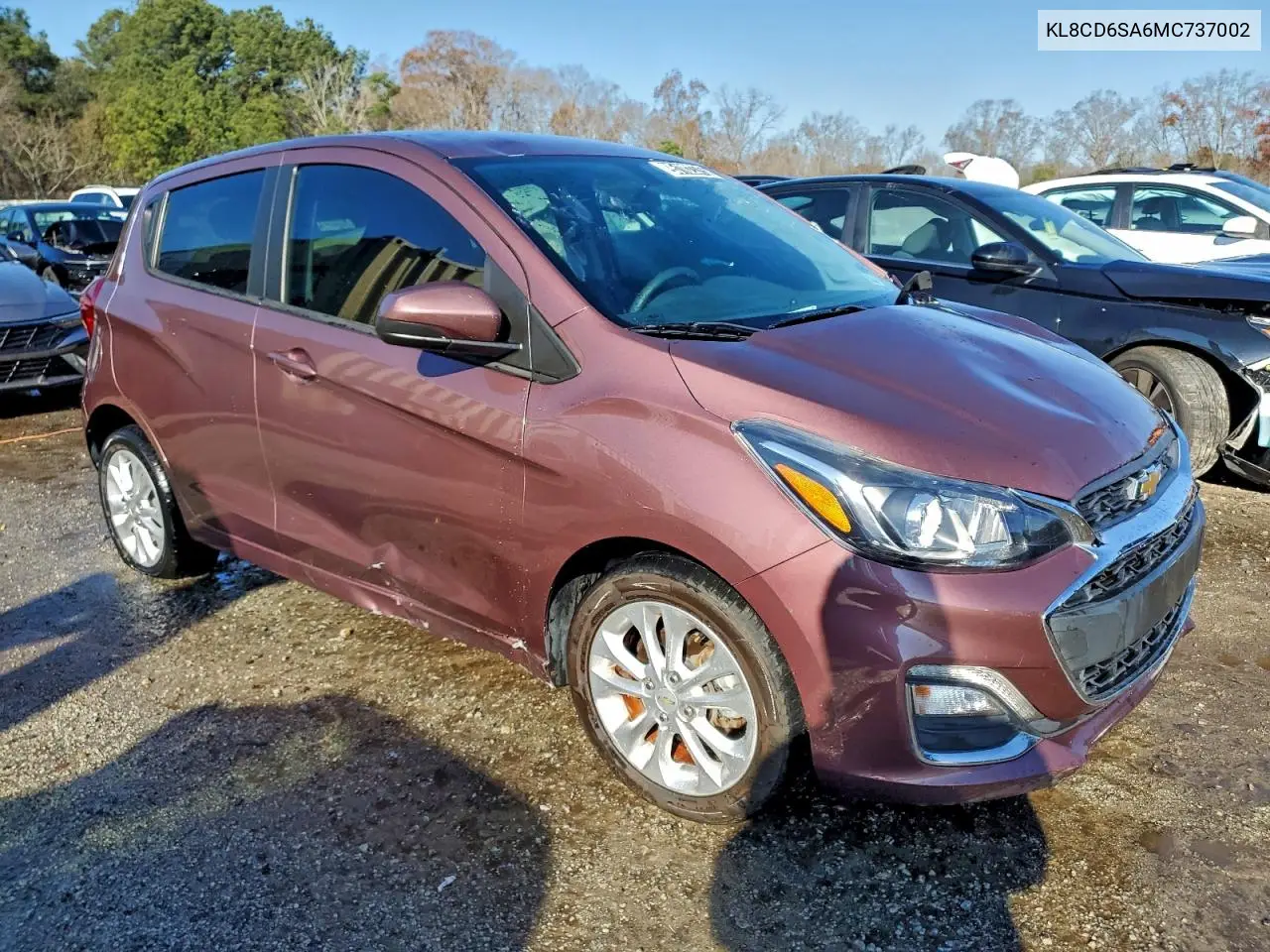 KL8CD6SA6MC737002 2021 Chevrolet Spark 1Lt
