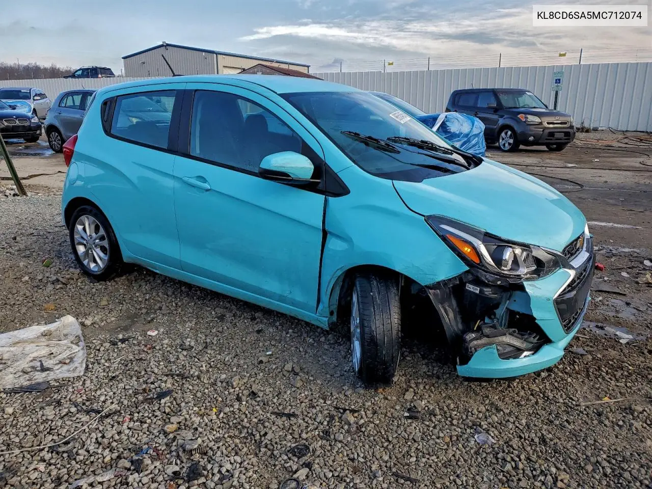 KL8CD6SA5MC712074 2021 Chevrolet Spark 1Lt