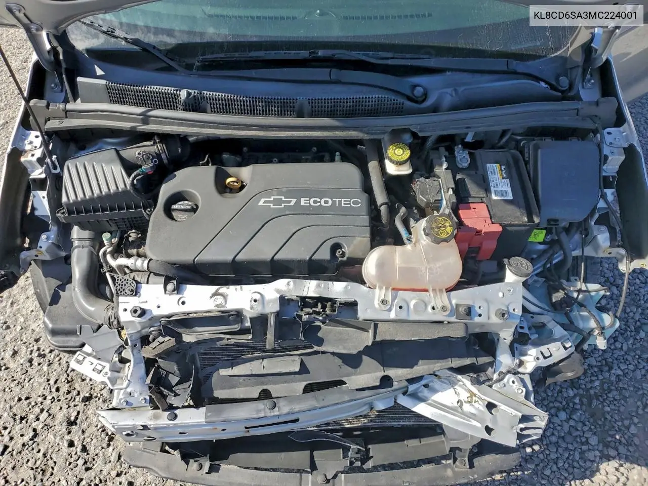 KL8CD6SA3MC224001 2021 Chevrolet Spark 1Lt