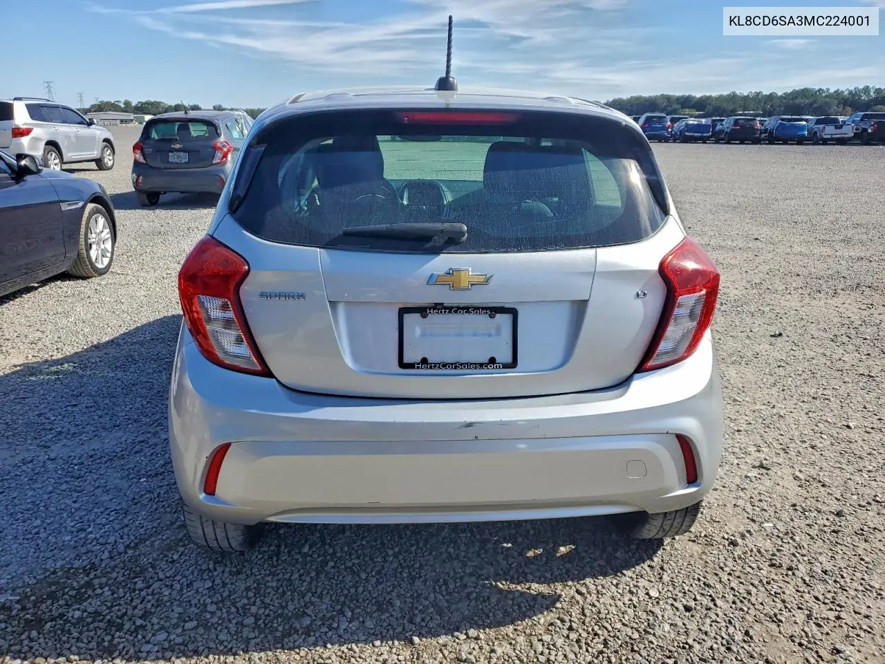 KL8CD6SA3MC224001 2021 Chevrolet Spark 1Lt