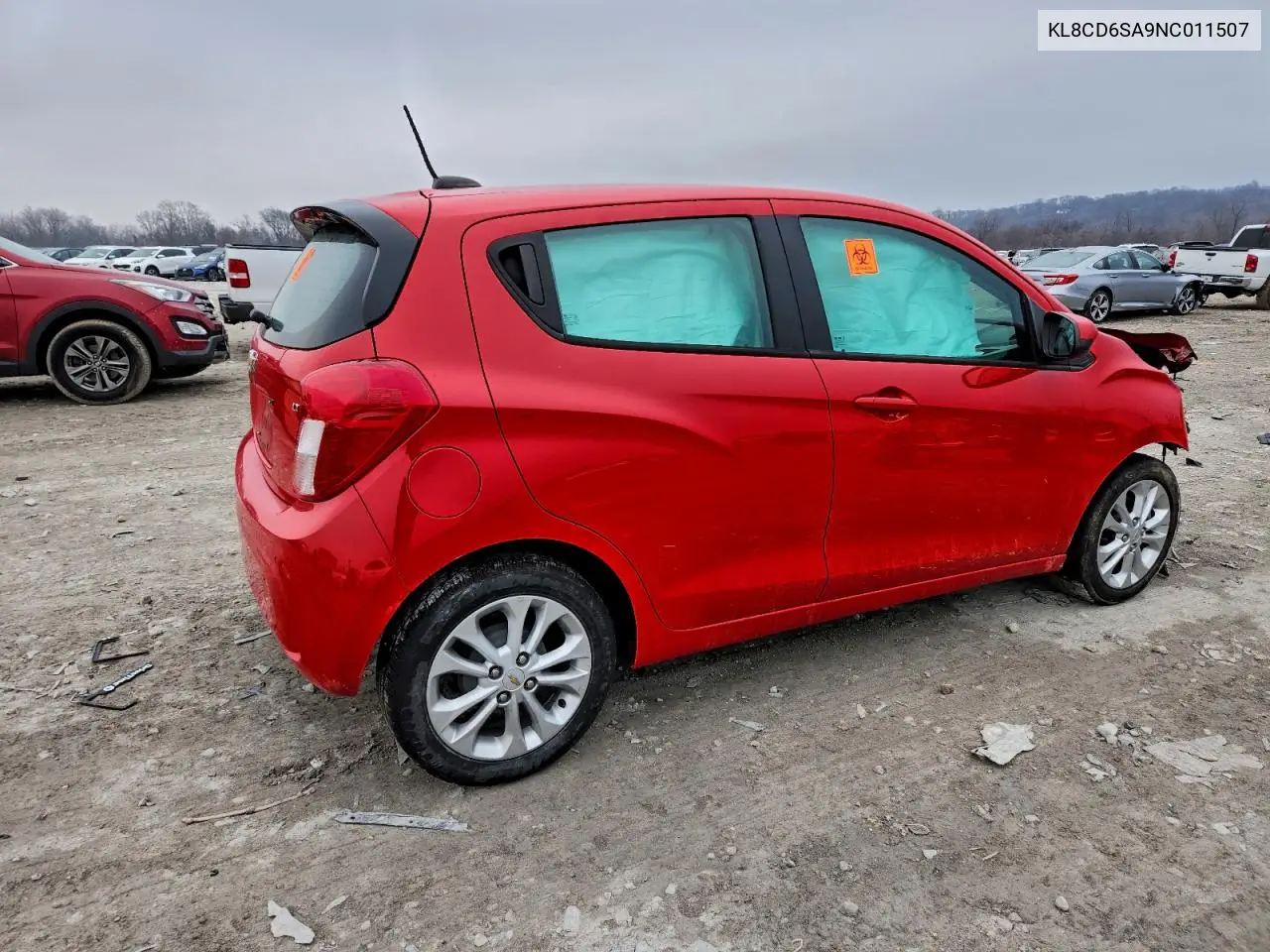 KL8CD6SA9NC011507 2022 Chevrolet Spark 1Lt