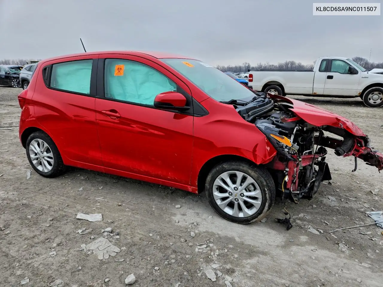 KL8CD6SA9NC011507 2022 Chevrolet Spark 1Lt