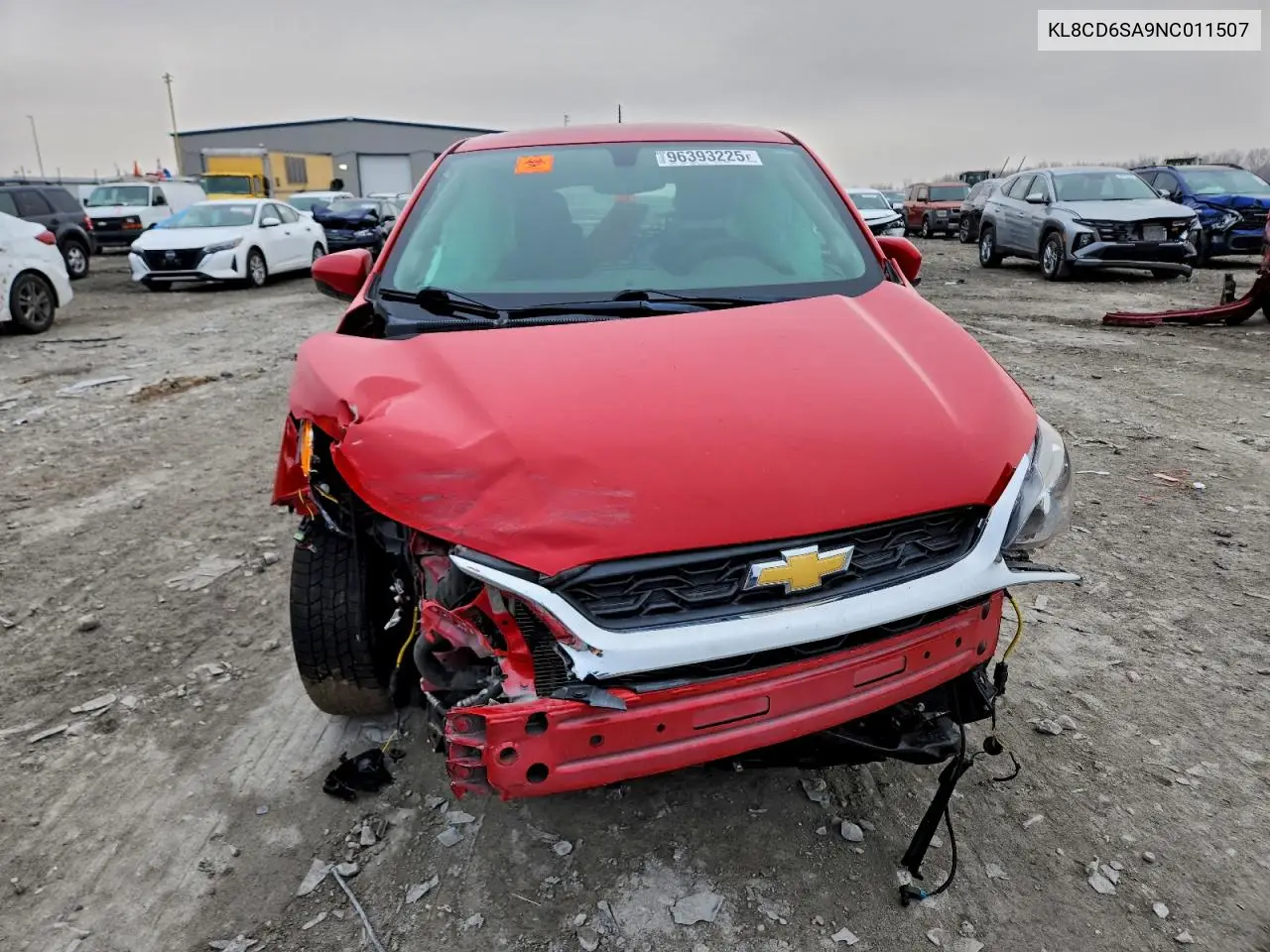 KL8CD6SA9NC011507 2022 Chevrolet Spark 1Lt