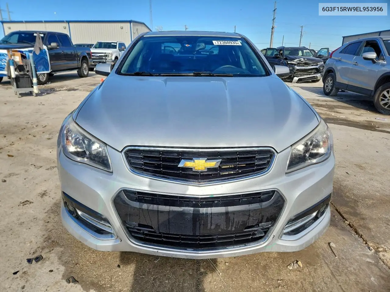 6G3F15RW9EL953956 2014 Chevrolet Ss