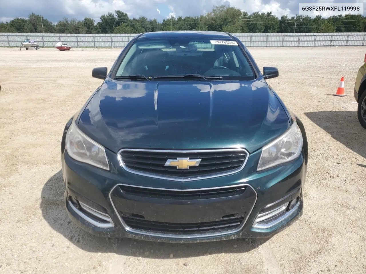 6G3F25RWXFL119998 2015 Chevrolet Ss