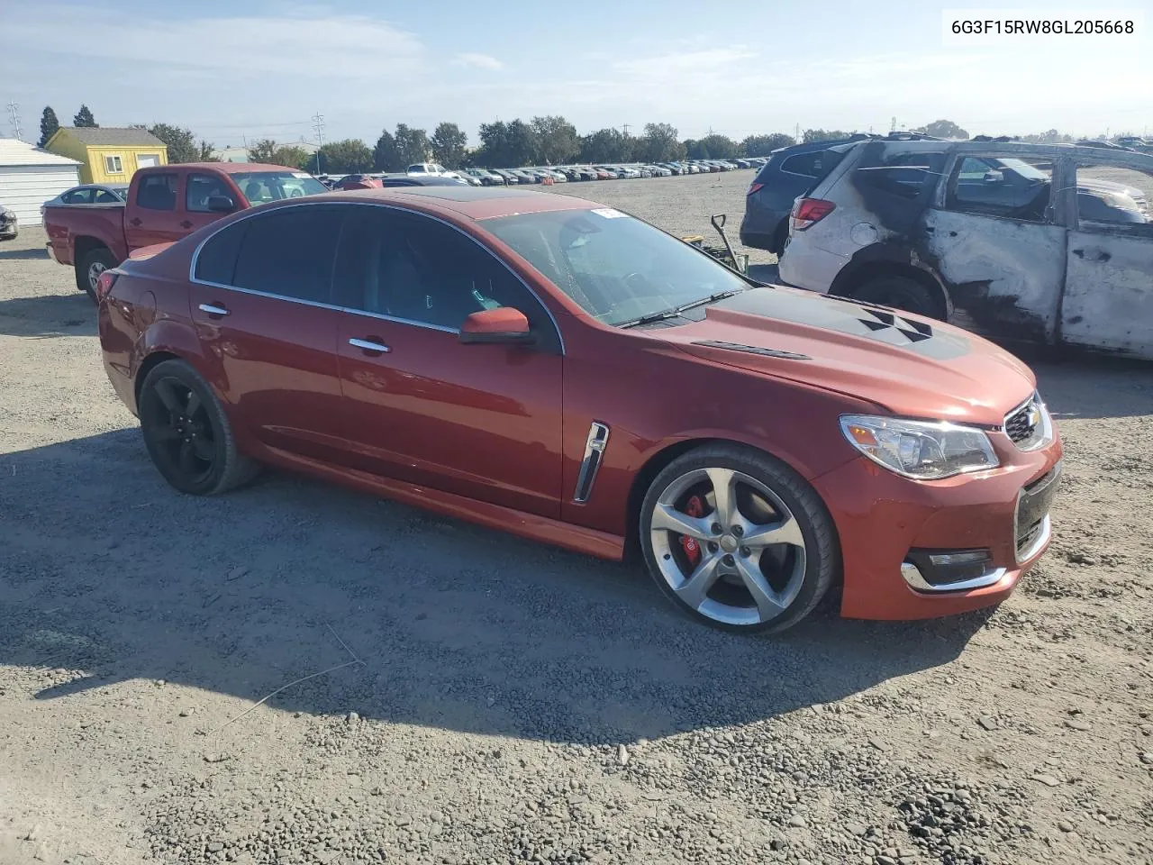 6G3F15RW8GL205668 2016 Chevrolet Ss