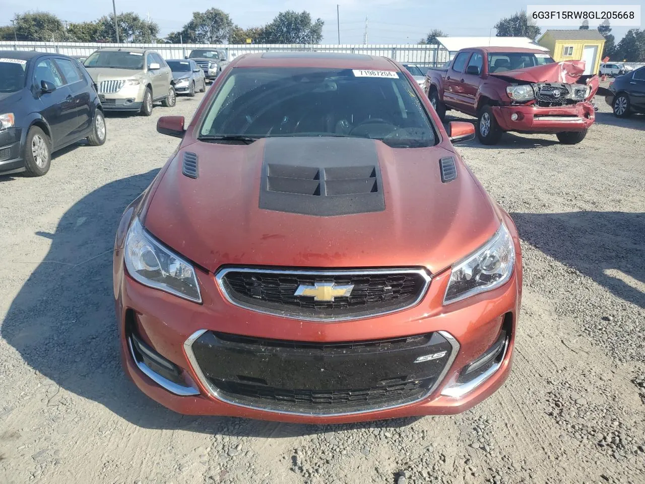 6G3F15RW8GL205668 2016 Chevrolet Ss