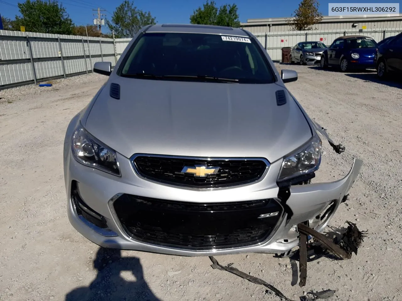 6G3F15RWXHL306292 2017 Chevrolet Ss