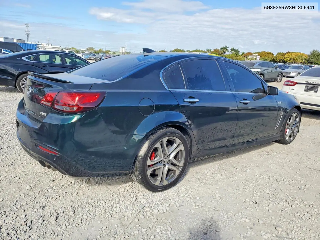 2017 Chevrolet Ss VIN: 6G3F25RW3HL306941 Lot: 76007525