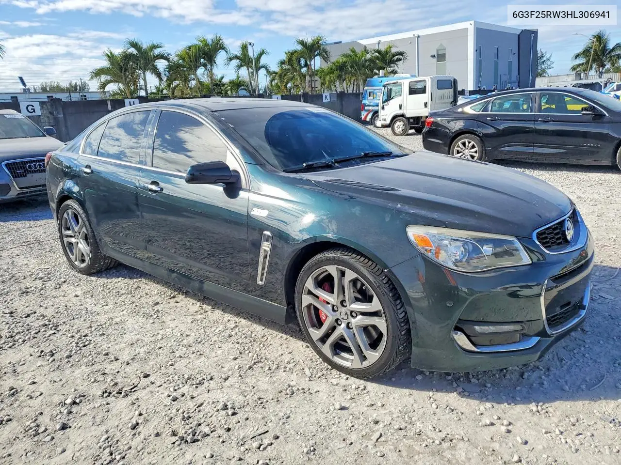 2017 Chevrolet Ss VIN: 6G3F25RW3HL306941 Lot: 76007525