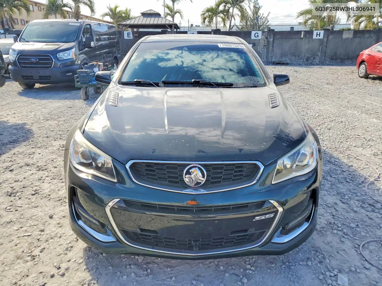 2017 Chevrolet Ss VIN: 6G3F25RW3HL306941 Lot: 76007525