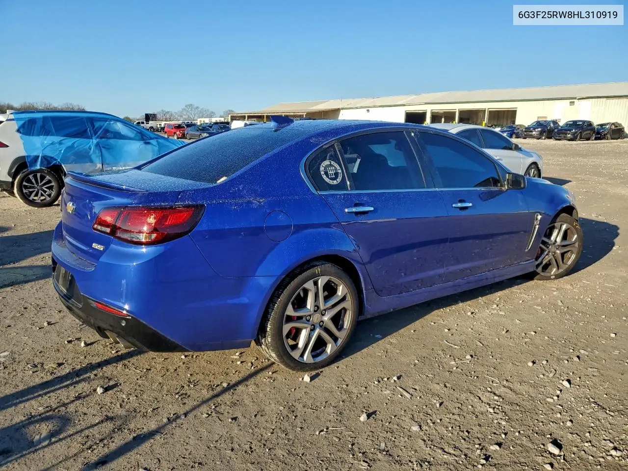 6G3F25RW8HL310919 2017 Chevrolet Ss