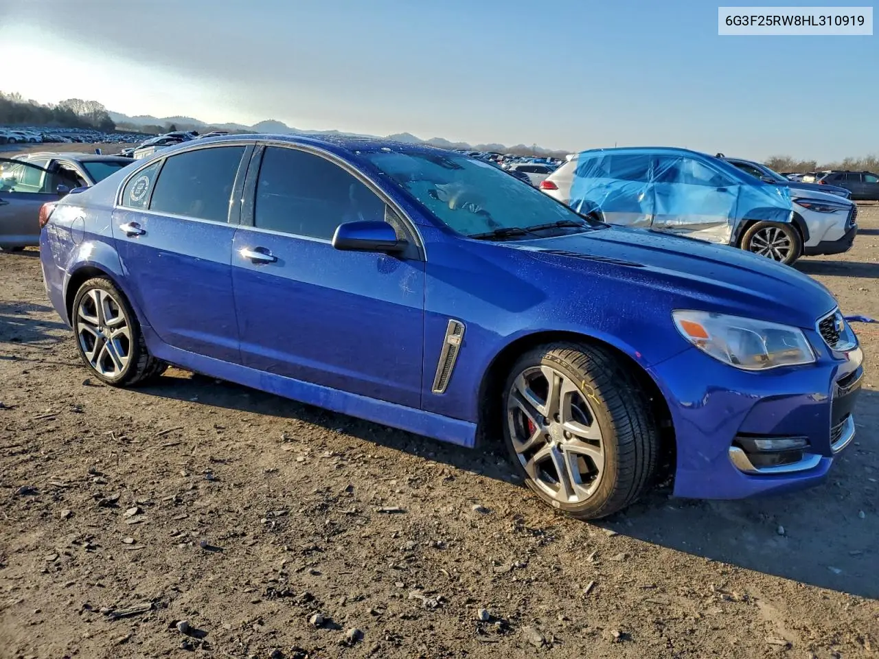 6G3F25RW8HL310919 2017 Chevrolet Ss