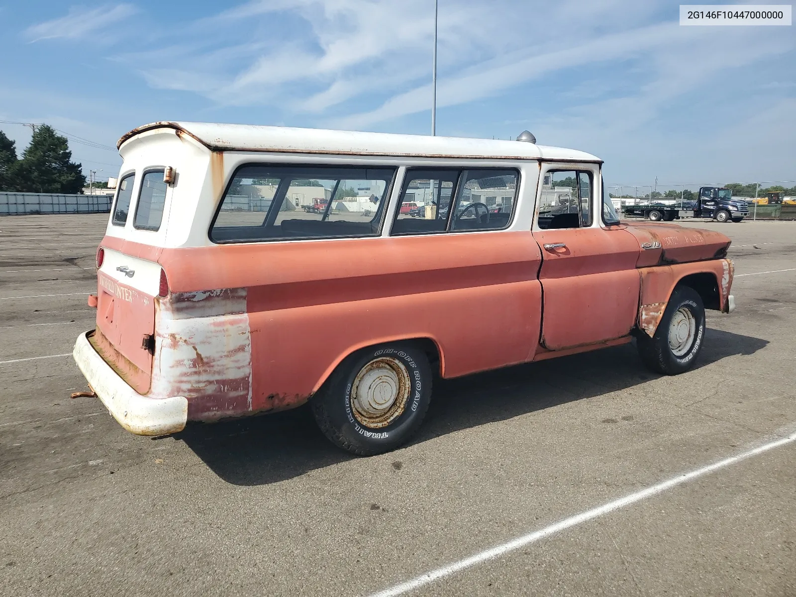 1962 Chevrolet Suburan VIN: 2G146F10447000000 Lot: 62088294