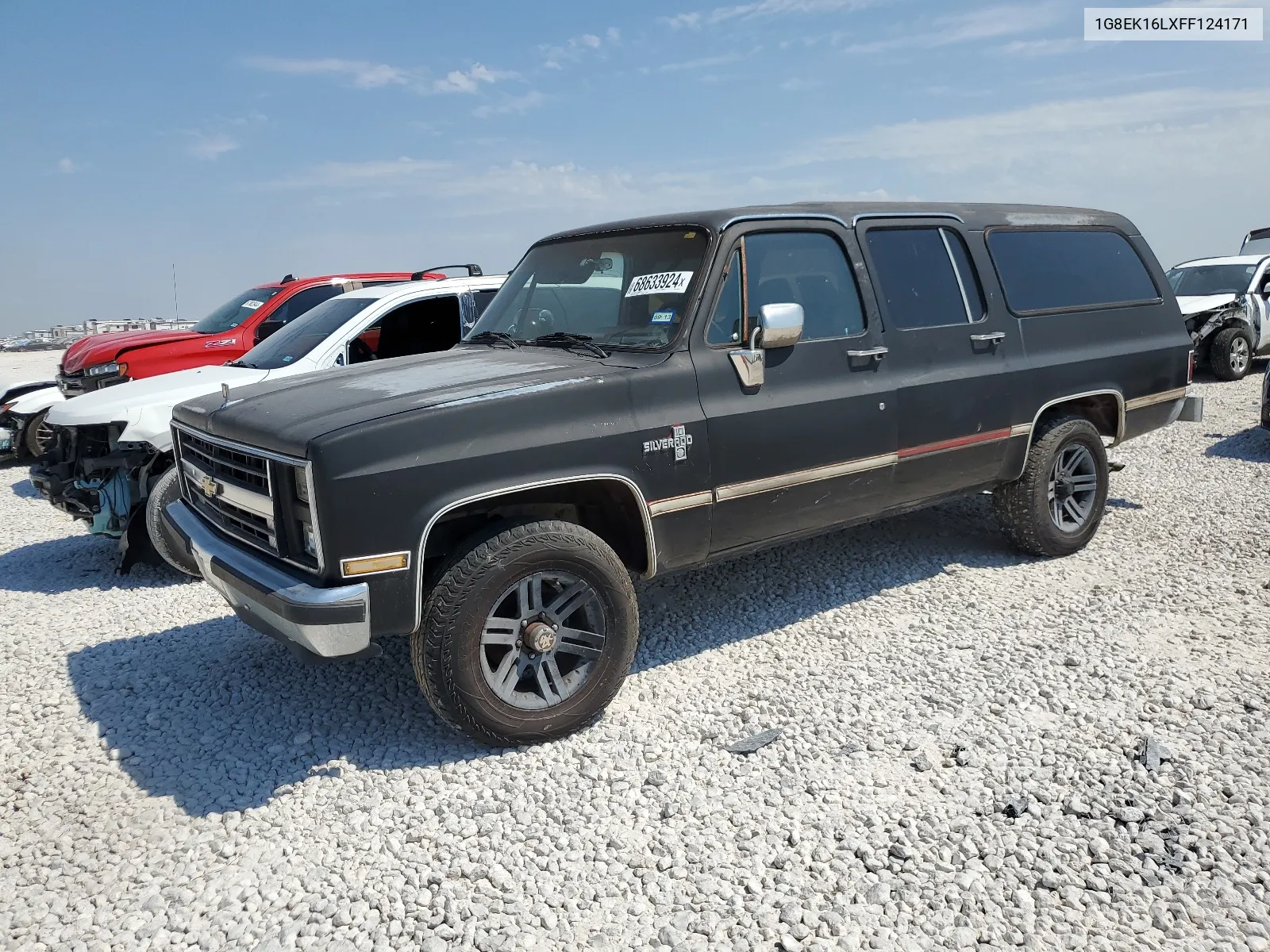 1985 Chevrolet Suburban K10 VIN: 1G8EK16LXFF124171 Lot: 68633924