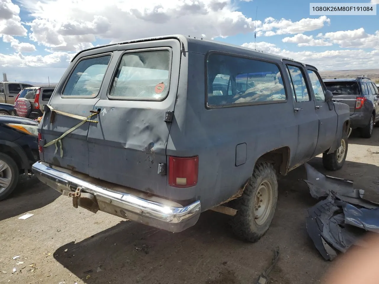 1986 Chevrolet Suburban K2 VIN: 1G8GK26M8GF191084 Lot: 46725574