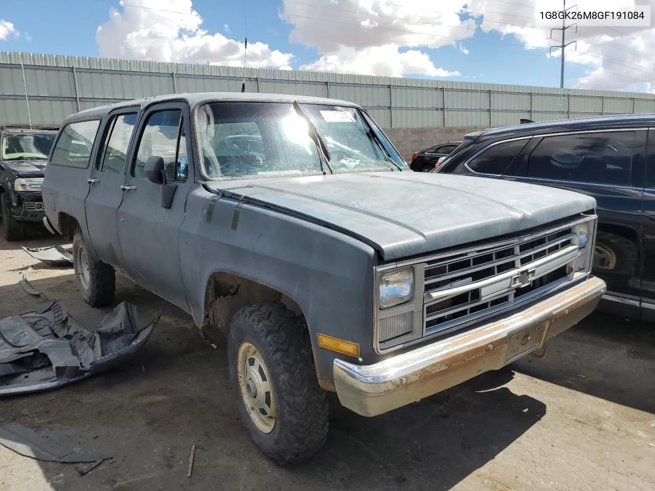 1986 Chevrolet Suburban K2 VIN: 1G8GK26M8GF191084 Lot: 46725574