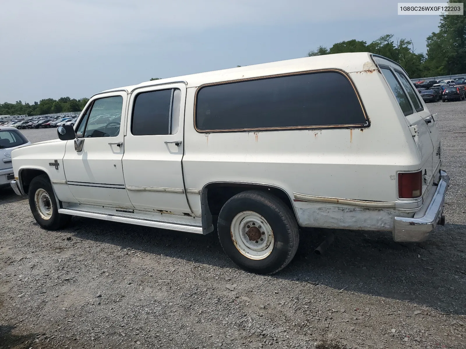 1986 Chevrolet Suburban C2 VIN: 1G8GC26WXGF122203 Lot: 65318614