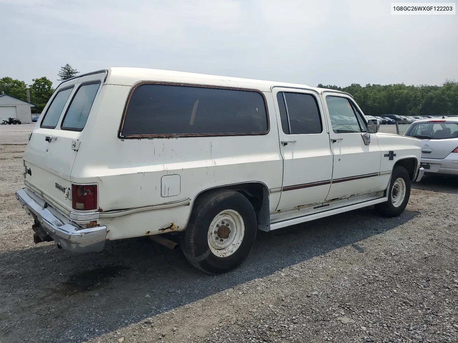 1986 Chevrolet Suburban C2 VIN: 1G8GC26WXGF122203 Lot: 65318614