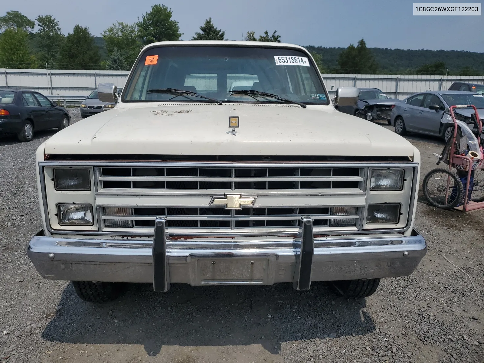 1986 Chevrolet Suburban C2 VIN: 1G8GC26WXGF122203 Lot: 65318614