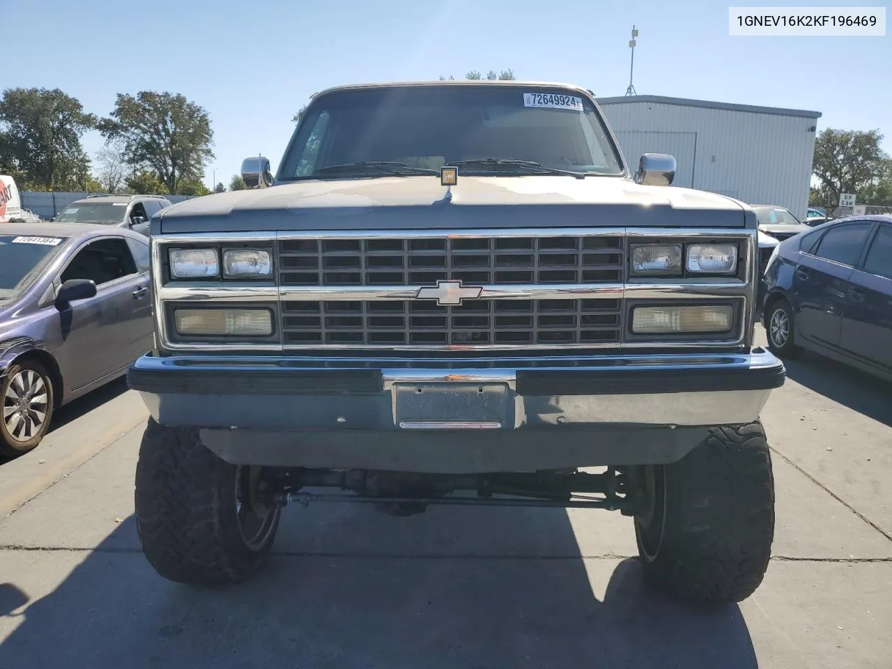 1GNEV16K2KF196469 1989 Chevrolet Suburban V1500