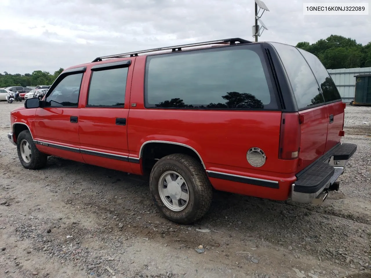 1992 Chevrolet Suburban C1500 VIN: 1GNEC16K0NJ322089 Lot: 54906844