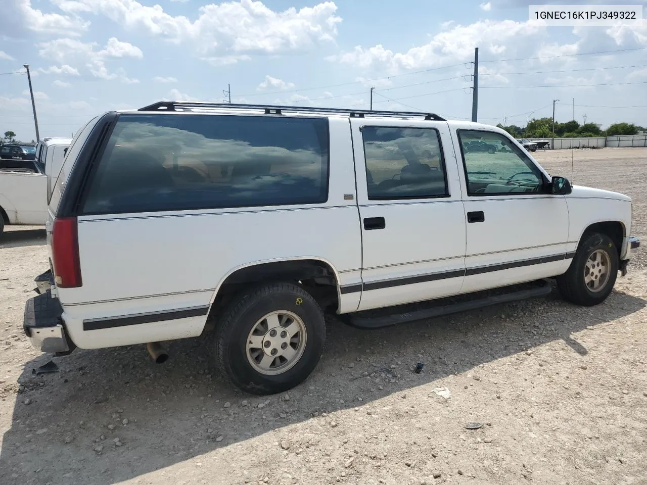 1993 Chevrolet Suburban C1500 VIN: 1GNEC16K1PJ349322 Lot: 65946124