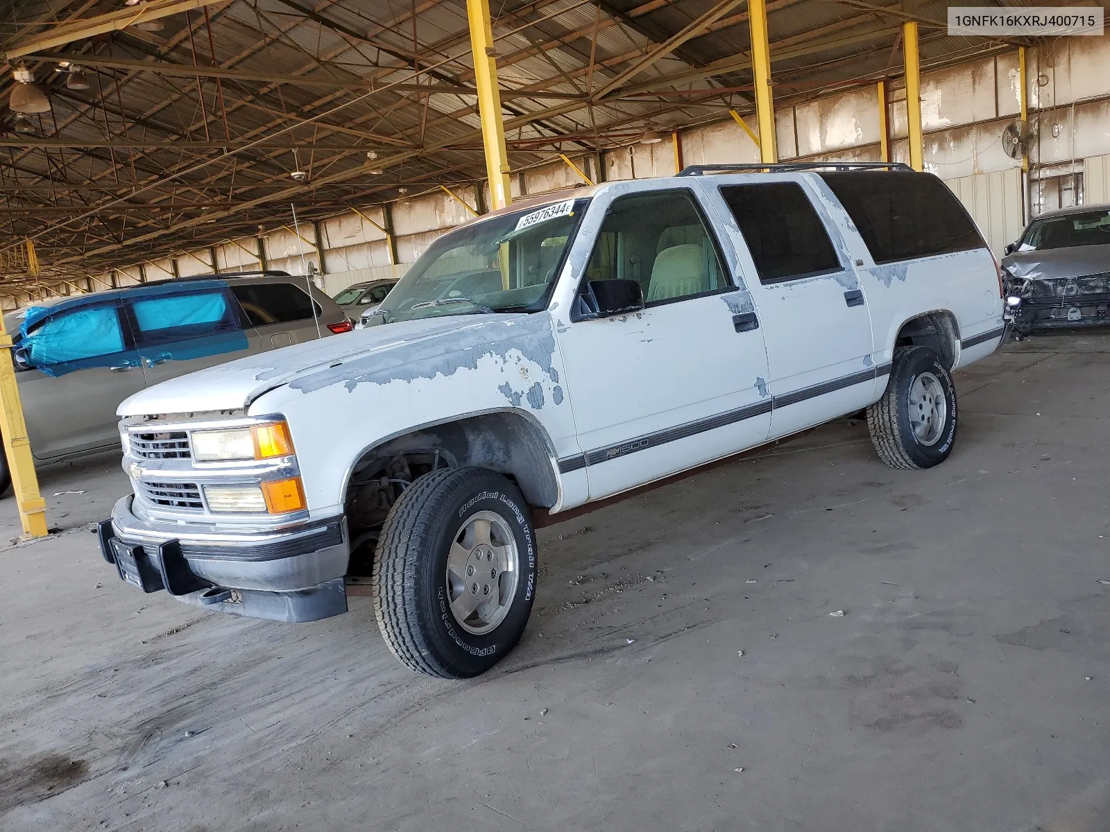 1994 Chevrolet Suburban K1500 VIN: 1GNFK16KXRJ400715 Lot: 55976344