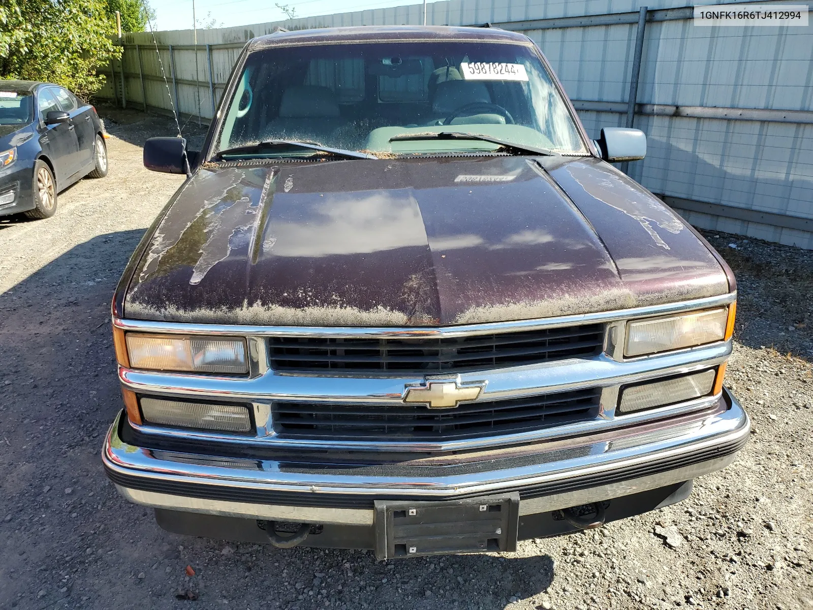 1996 Chevrolet Suburban K1500 VIN: 1GNFK16R6TJ412994 Lot: 59878244