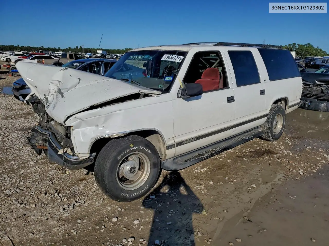 3GNEC16RXTG129802 1996 Chevrolet Suburban C1500