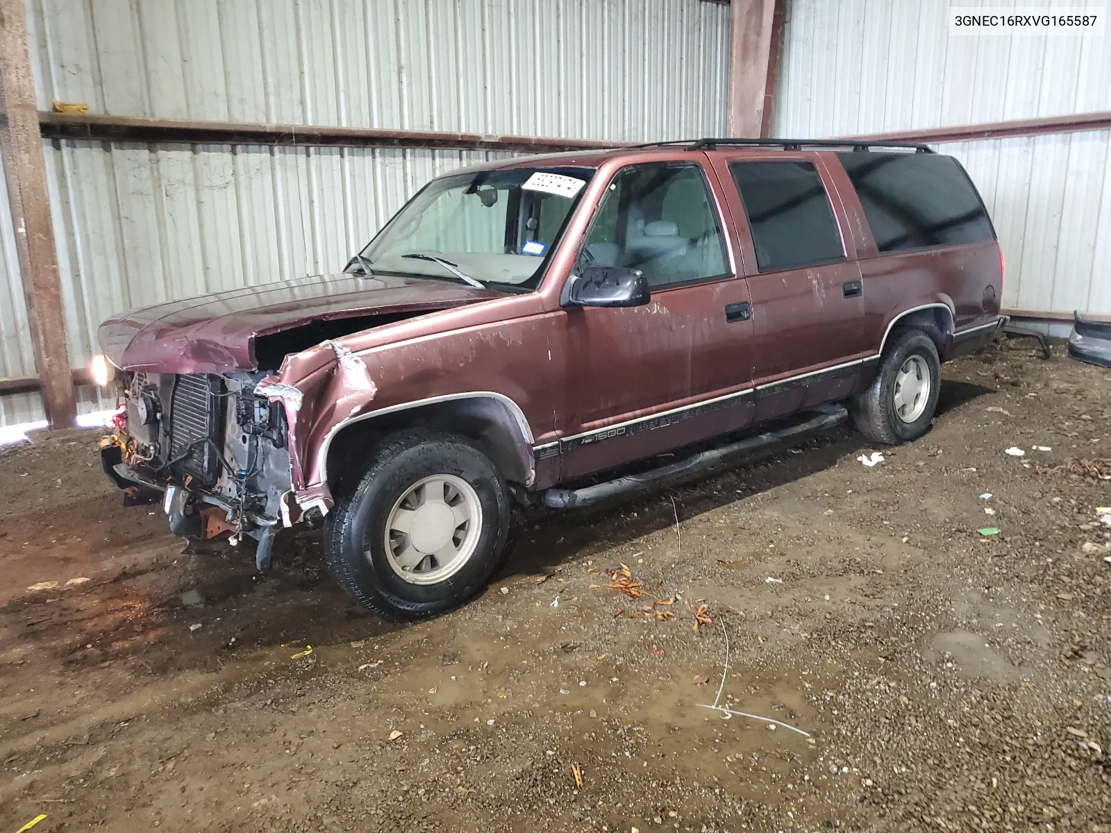 3GNEC16RXVG165587 1997 Chevrolet Suburban C1500