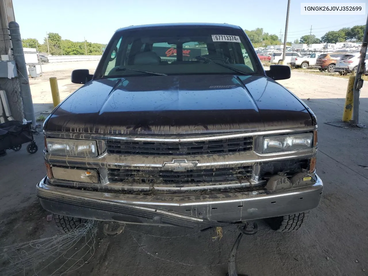 1GNGK26J0VJ352699 1997 Chevrolet Suburban K2500