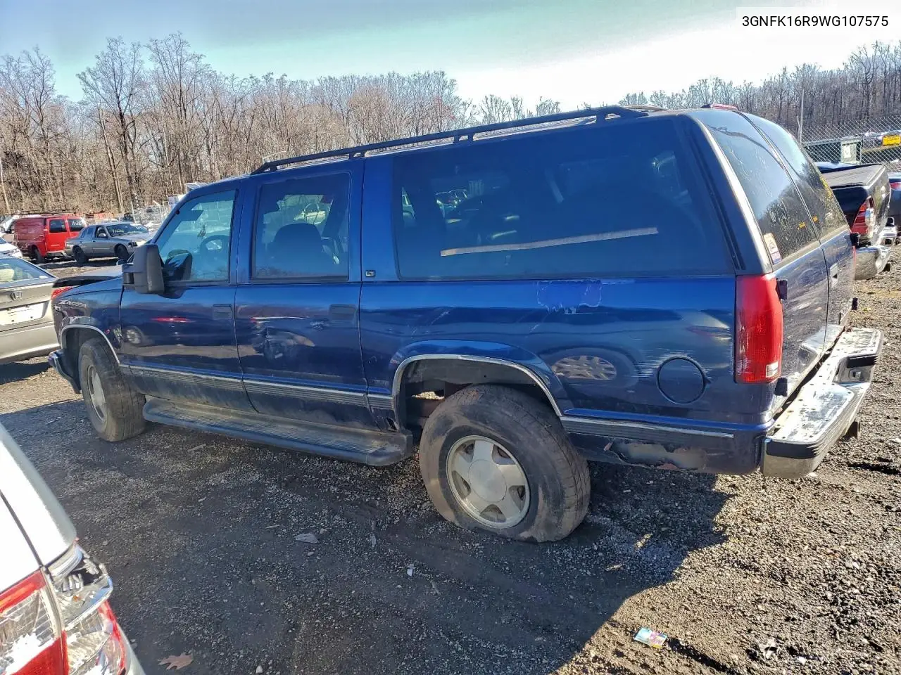 3GNFK16R9WG107575 1998 Chevrolet Suburban K1500