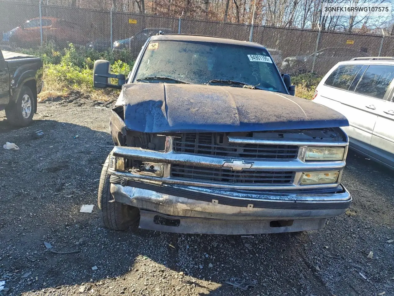 3GNFK16R9WG107575 1998 Chevrolet Suburban K1500